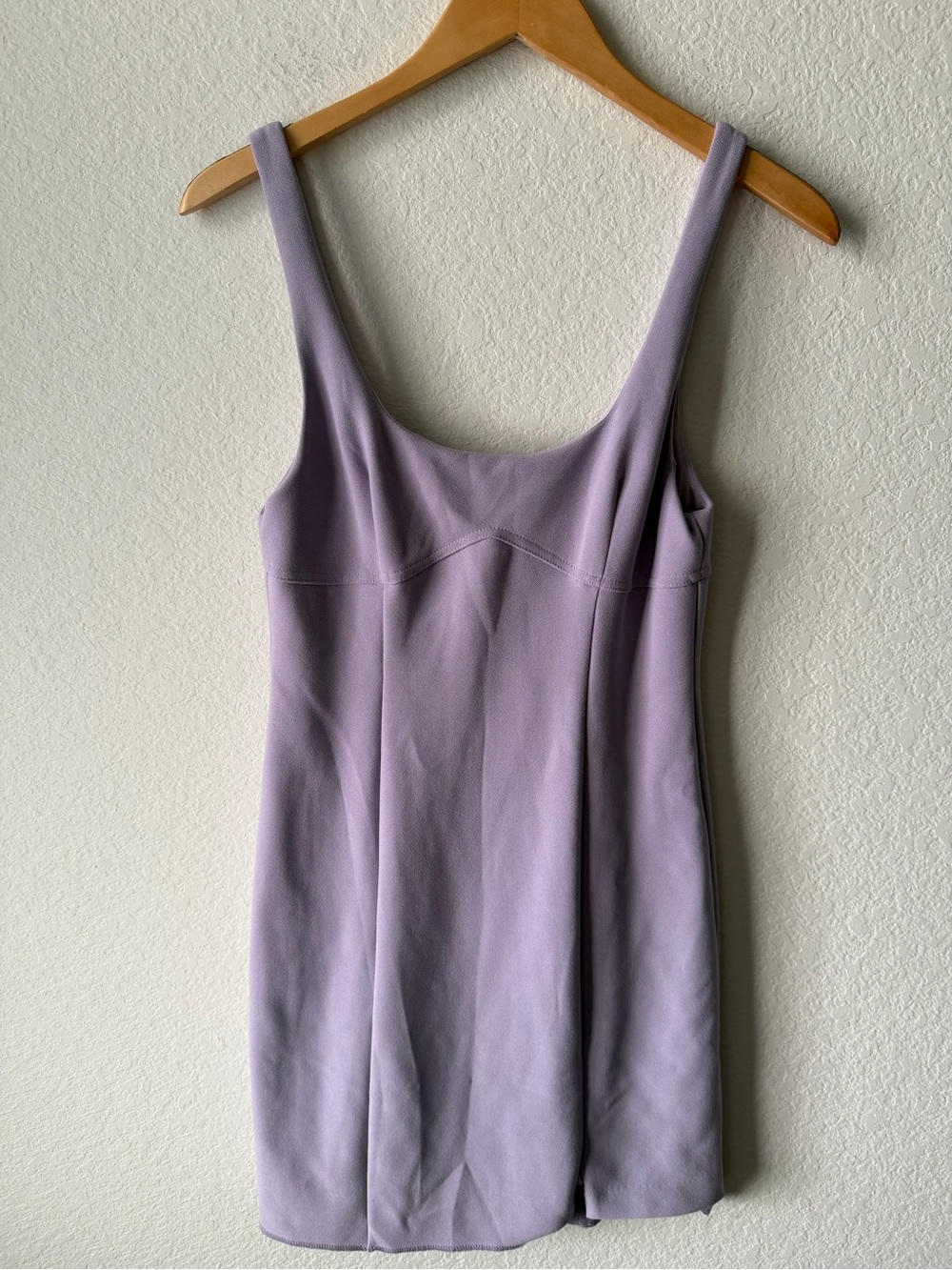 ASTR The Label Lavender Mini Dress Sleeveless Fit & Flare Size M